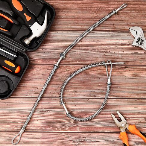 MorningRo 20 حزمة من كابل فحص السوط لخرطوم السوط لضبط تركيب التوصيل والتحقق من الهيدروليكي، أنبوب الضغط 1/8 بوصة × 20-1/4 بوصة خرطوم إلى خرطوم قطر 1/2 بوصة - 1-1/4 بوصة in Kuwait