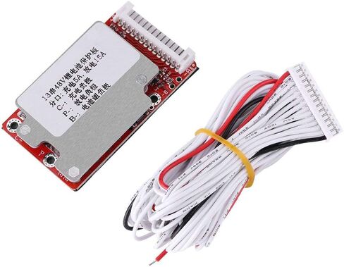 13S 48V Battery Pack Protection Board, 15A Continuous Discharge 45A Peak, for 13 Series Li-ion Batteries,Over Charge/Discharge/Current/Short Circuit Protection,for Electric Bike in Saudi Arabia