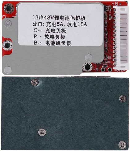 13S 48V Battery Pack Protection Board, 15A Continuous Discharge 45A Peak, for 13 Series Li-ion Batteries,Over Charge/Discharge/Current/Short Circuit Protection,for Electric Bike in Saudi Arabia