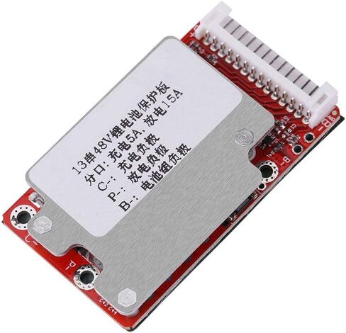 13S 48V Battery Pack Protection Board, 15A Continuous Discharge 45A Peak, for 13 Series Li-ion Batteries,Over Charge/Discharge/Current/Short Circuit Protection,for Electric Bike in Saudi Arabia