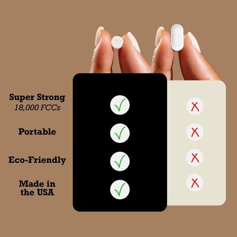 DairyPill Lactase Enzyme 18,000 FCCs per Pill, 4 Count Sample Pack, Solution for Lactose Intolerance, Portable, Easy to Swallow, Preservative and Gluten Free, American Made, Non GMO in Saudi Arabia