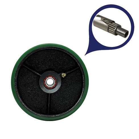 مجموعة محامل إبرة من الفولاذ المقاوم للصدأ لعجلات العجلات مقاس 2 بوصة، سعة تحميل عالية، معرف 1/2 بوصة، 1-3/16 بوصة OD (4 قطع) in Kuwait