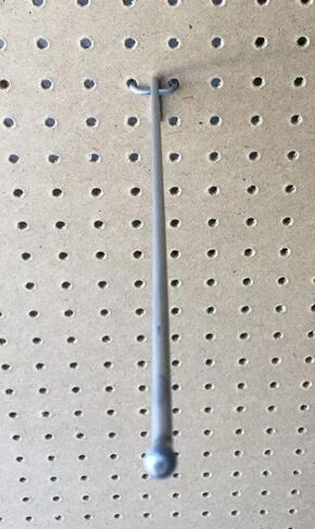 ProCraft Brand (10 Pack) 12 Inch Metal Mega Peg Kit Garage Shelf Hanger Pegboard Slatwall Hooks in Kuwait