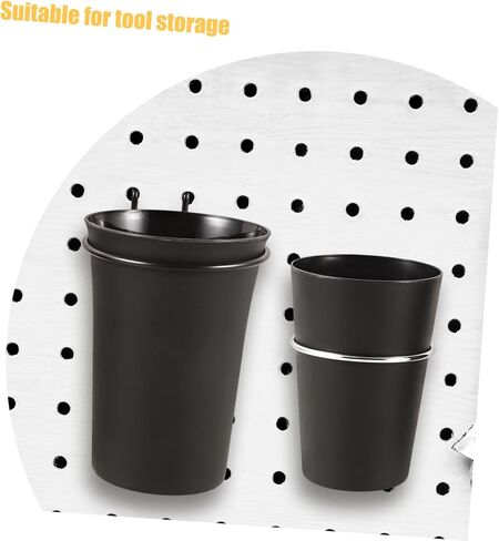 COHEALI Pegboard Cup Holder Set with Hooks Multi-Function Pegboard Bins for Tool Organization Storage Accessories for Hanging Small Hardware in Garage Office Home Easy Install Hole Board Hooks in Saudi Arabia