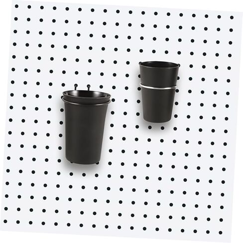 COHEALI Pegboard Cup Holder Set with Hooks Multi-Function Pegboard Bins for Tool Organization Storage Accessories for Hanging Small Hardware in Garage Office Home Easy Install Hole Board Hooks in Saudi Arabia