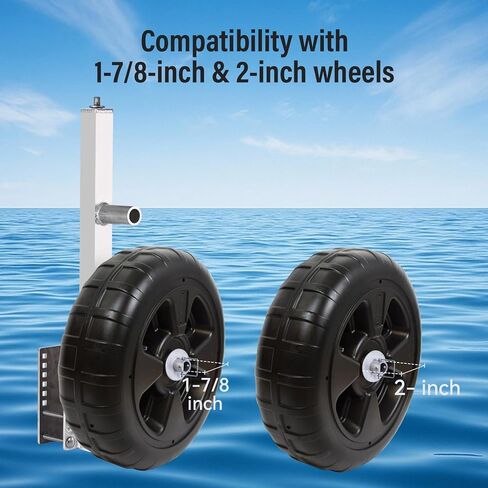 28199 Boat Lift Wheel Kit – Pair of Silver, Boat Lift Systems for for Marine, Corrosion Resistant, Weatherproof Design in Saudi Arabia