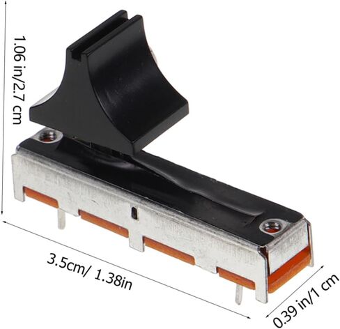 12pcs Linear Slide Potentiometer for Audio Mixers Stereo Volume Control Construction Precision Tuning for Sound Engineering and Music Applications in Saudi Arabia