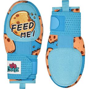 Big Crazy Baseball Sliding Mitt for Youth Sliding Mitt Glove Universal Left/Right Hand Drippy Drip Accessory Pizza Cookies in Kuwait