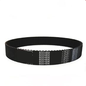 424H8M 480H8M 536H8M 560H8M 592H8M Motor Machine Transmission Timing Belt Variator Main Shaft Toothed 1Pcs(560H8M,15mm) in Kuwait