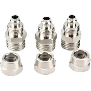 موصل هوائي سريع برغي محول PC6 8 10 مللي متر وصلة ملتوية سريعة ذكر الموضوع 1/8 1/4 خرطوم FIittings 1 قطعة (10-02) in Kuwait