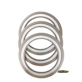 حشية جرح حلزونية من GemmySeal مع حلقة داخلية وخارجية 304SS، مملوءة بمادة PTFE، 5 قطع 2-1/2 بوصة DN65-300lb in Kuwait