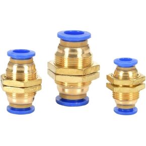 جميع النحاس المباشر هوائي موصل سريع PM4 PM6 PM8 PM10 PM12 أنابيب هواء 1 قطعة (PM8) in Kuwait