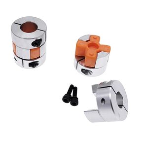 D25L30 6.35/8/9.5/10/12mm Plum Coupling Stepper Motor Shaft Coupler Flexible Jaw Spider Shaft Coupler(10x12) in Kuwait