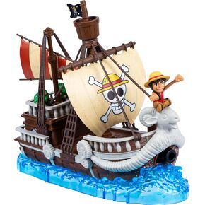 One Piece Going Merry Deluxe Collector Ship, 9.5" (24.13cm), Detailed Design for Play and Display, Includes Exclusive Luffy Action Figure in Kuwait
