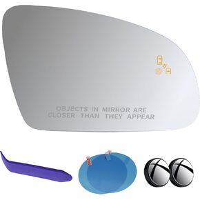EAP Passenger Side Mirror Glass Replacement Compatible with Hyundai Kona 2018-2023, Heated with Blind Spot Detection, Without Auto Dimming, 87621-J9010, 87621J9010 in Saudi Arabia