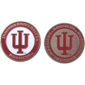 Indiana Hoosiers Double-Sided IU Golf Ball Marker in Kuwait