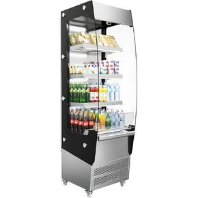 ثلاجة عرض تجارية Uptreman 7.8 قدم مكعب. مبرد تجاري بسعة 220 لترًا مزودًا بإضاءة LED، وأرفف قابلة للتعديل، وباب زجاجي، ومدرج في قائمة ETL NSF، للمطاعم، ومتجر الفاكهة، والسوبر ماركت (OA78) in Kuwait