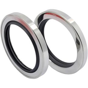 PTFE+304SUS 130 * 135 * 150 * 155 * 160 * 165 * 170 * 180 * 10 * 12 * 15 Double lips Air Compressor Shaft PTFE Stainless steel Oil Seal (Double lips 130 * 160 * 12) in Saudi Arabia