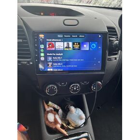 9 inch Car Stereo with Carplay Android Auto fit for Kia Forte 2013-2018 Double Din Android 12.0 Touch Screen Car Radio Receiver w/WiFi GPS Navigation Bluetooth Backup Camera - 2+32G in Kuwait