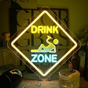 Looklight Restroom Arrow Neon Sign for Wall Decoration Right Arrow LED Light Sign Decor White and Green for Bathroom Hotels,Bars, Hospitals, Homes and Other Places with Toilets in Saudi Arabia