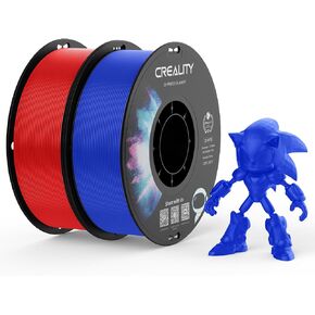 إعادة تعبئة خيوط الطابعة ثلاثية الأبعاد Creality PETG، 1 كجم 1.75 مم (2.2 رطل) إعادة التعبئة لبكرة قابلة لإعادة الاستخدام لمختبر بامبو، دقة الأبعاد ±0.03 مم، أبيض PETG in Kuwait