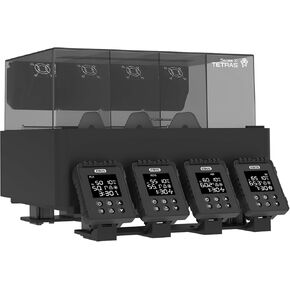 【EIBOS Official】 3D Printer Filament Dryer Tetras, AMS Heater Upgrade for Bambu Lab AMS, Dry While Printing, 4-Spool Independent Chambers, Auto-Sealed Storage Box, Power-Saving, for Nylon, PLA, PETG in Kuwait