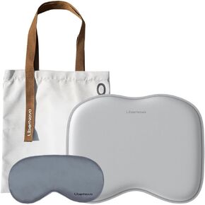 [Not for Individual Sale] StepSync 3-Piece Gift Set: Footrest Mat, Silk Mask & Tote (Gray) - Must Return with Main Item in Saudi Arabia