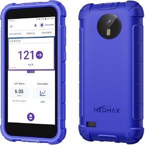 MEDMAX Silicone Case for Omnipod 5, Lightweight Shockproof Anti Slip Protective Cover Soft Gel Skin with Dexcom G7 Cutout (Mint Green) in Saudi Arabia