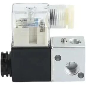 صمام الملف اللولبي هوائي، اتجاهين، موضعين، تيار مستمر 24 فولت 6.0 وات، تصنيف IP65 (2V025-08 AC110V) in Kuwait