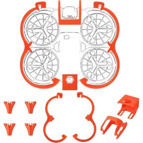 Propeller Guard for DJI Neo 2, Anti-Collision Protective Bumper Protective Cover Ring Impact Protectors Accessory Set for DJI Neo 2 Tool-Free Install in Kuwait