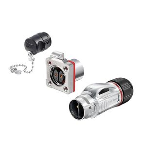 1Pcs Waterproof IP68 M24 Circular Connector 2 3 4 10 12 19 24 Pin BD24 Outdoor Panel Connector for Power Signal Equipments(Type B Set,24P) in Saudi Arabia