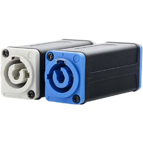 AC مقرنة محول موسع لوحة موصل جبل محول مستقيم أزرق أبيض 1 قطعة (أبيض) in Kuwait