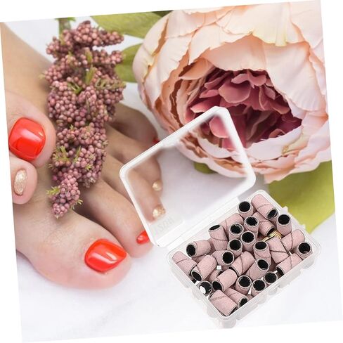 750 قطعة من حلقات صنفرة الأظافر من بارتي كيندوم، أشرطة تلميع الأظافر عالية الكفاءة لمجموعة ألواح الأظافر in Kuwait