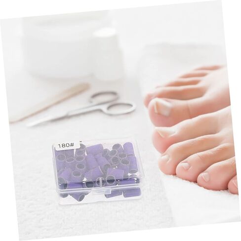 750 قطعة من حلقات صنفرة الأظافر من بارتي كيندوم، أشرطة تلميع الأظافر عالية الكفاءة لمجموعة ألواح الأظافر in Kuwait