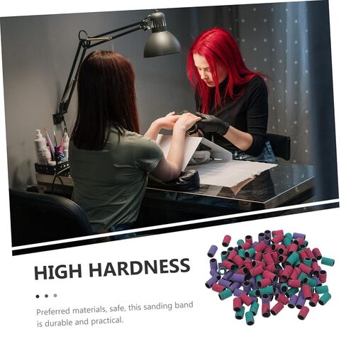 ديديساون 150 قطعة من أربطة صنفرة الأظافر أدوات طحن متينة لفن الأظافر أخضر أرجواني وردي أحمر لتلميع الأظافر in Kuwait