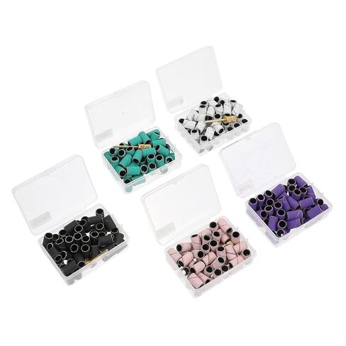 Gatuida 750pcs Nail Art Sanding Kit High Efficient Manicure Bands for Polishing Includes Colors for Professional Nail Care and Home Use in Saudi Arabia