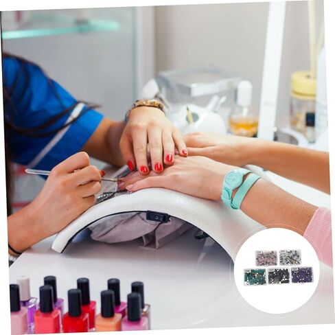 Gatuida 750pcs Nail Art Sanding Kit High Efficient Manicure Bands for Polishing Includes Colors for Professional Nail Care and Home Use in Saudi Arabia