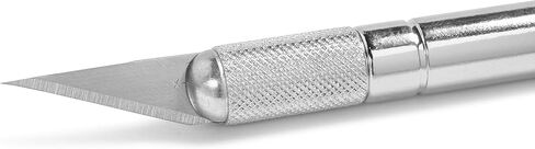 سكين X-ACTO #2 مع غطاء أمان، سكين حاد ومتين ودقيق، عدد 1 - للتقطيع والتشذيب المتوسط in Kuwait