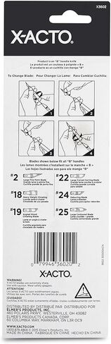 سكين X-ACTO #2 مع غطاء أمان، سكين حاد ومتين ودقيق، عدد 1 - للتقطيع والتشذيب المتوسط in Kuwait