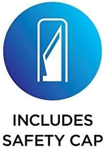 سكين X-ACTO #2 مع غطاء أمان، سكين حاد ومتين ودقيق، عدد 1 - للتقطيع والتشذيب المتوسط in Kuwait