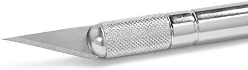 سكين X-ACTO #2 مع غطاء أمان، سكين حاد ومتين ودقيق، عدد 1 - للتقطيع والتشذيب المتوسط in Kuwait