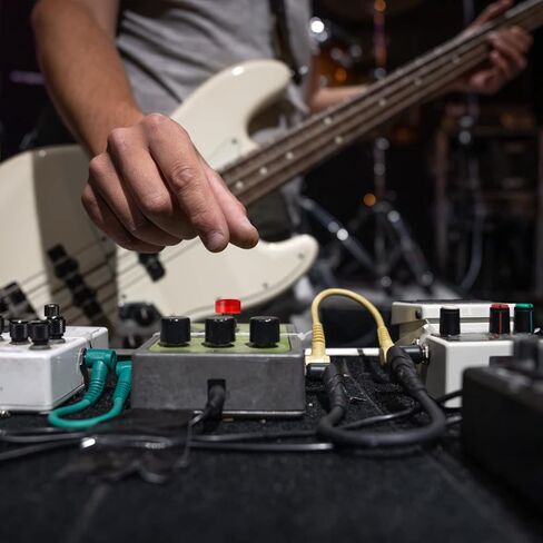 10 قطع تبديل القدم القبعات العالية تأثير الغيتار دواسة القدم التبديل توبر تأثير كهربائي دواسة أظافر كاب غطاء رأس واقي للجيتار (8 ألوان) in Kuwait