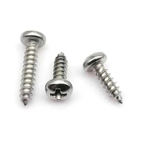 M3 6/8/10-30mm Small Stainless Steel Black Carbon Cross Pan Round Head Screw 100Pcs(Black Carbon Steel,14MM_M3) in Saudi Arabia