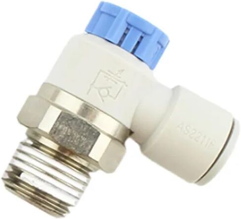 10Pcs/Lot AS1211F AS2211F 3201F Speed Controller With One-touch Fitting Meter-in Throttle Valve Pneumatic(AS1211F-M5-04A) in Saudi Arabia