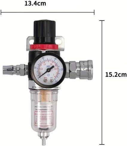 AFR-2000 Pneumatic Filter Air Treatment Unit – 1PC High-Efficiency Valve-Based Air Filtration System with Integrated Connector for Industrial Automation & Compressed Air Systems in Saudi Arabia
