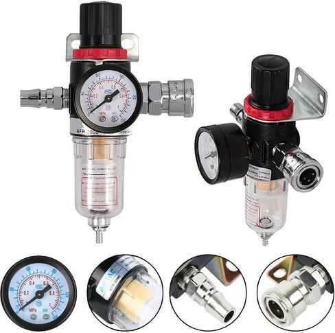 AFR-2000 Pneumatic Filter Air Treatment Unit – 1PC High-Efficiency Valve-Based Air Filtration System with Integrated Connector for Industrial Automation & Compressed Air Systems in Saudi Arabia