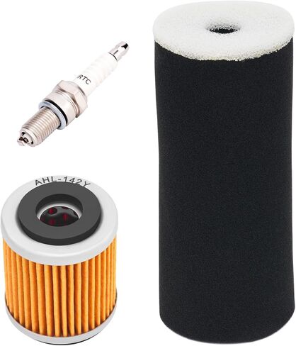 AHL Air Filter with Oil Filter for Yamaha Wolverine 350 YFM350FX 4x4 1995-2005/Warrior 350 YFM350X 1987-2004 1UY-14451-00-00 1UY134400100 in Saudi Arabia