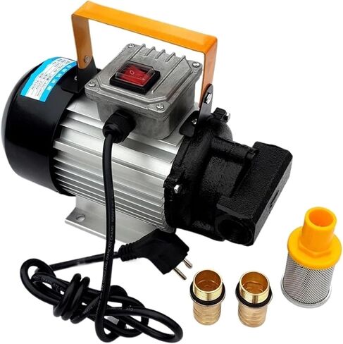 Sewage/Effluent Pumps 220V 750W Electrical Self-Priming Gear Oil/Diesel Oil Transport Pump Filling Machine 40L in Kuwait