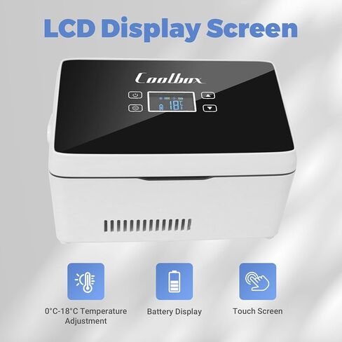 Electric Insulin Cooler Travel Case Box, Insulin Fridge Portable Insulin Refrigerator, Diabetic Travel Case, TSA Approved Battery Powered, 32℉-64℉Temperature Control LCD Display in Kuwait