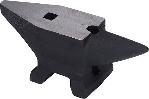 مقعد قرن سندان فولاذي بوزن 2.5 كجم، أداة تزوير عالية الصلابة مقاومة للصدأ للحدادة والتثبيت، سندان حديدي لمعالجة المعادن وتشكيلها in Kuwait